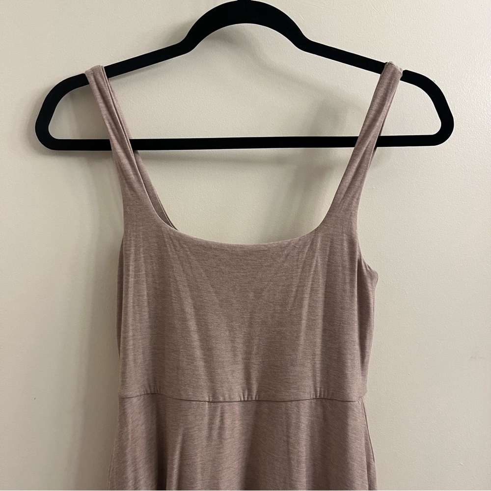 Beyond Yoga Light Pink Midi Dress - Picture 3 of 9